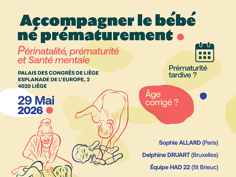 Invitation colloque — Accompagner le bébé né prématurément